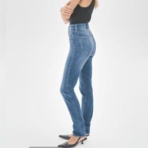 Denim Forum The Yoko High Rise Slim Jean
